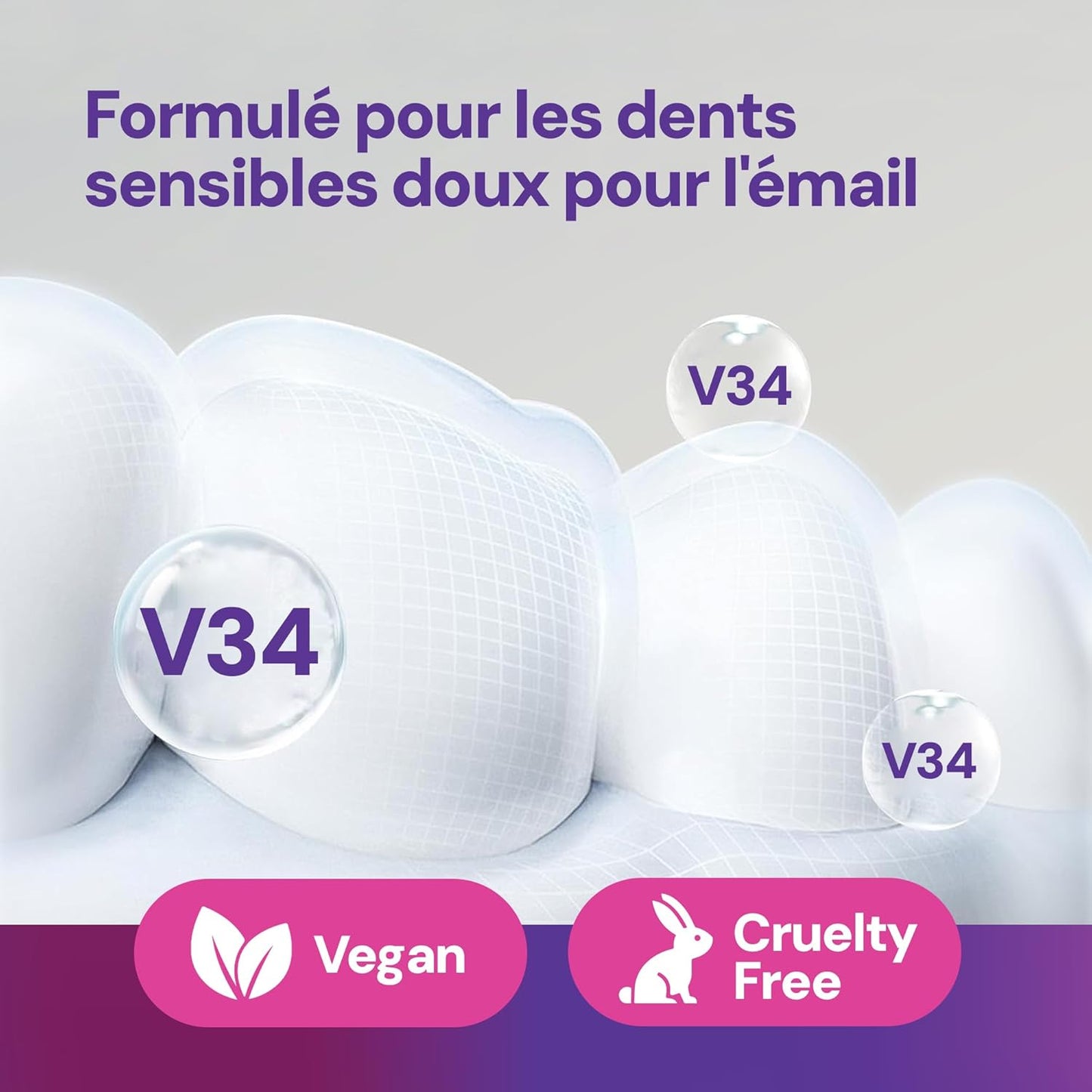 Bandes Blanchissantes Violettes – 21 Traitements | Éclaircissement Instantané Sans Peroxyde | Neutralise Le Jaune Et Illumine Le Sourire (42)